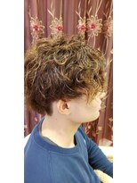 プティアンジュ(petit ange)&nbsp;大人気くせ毛風スパイラルパーマ