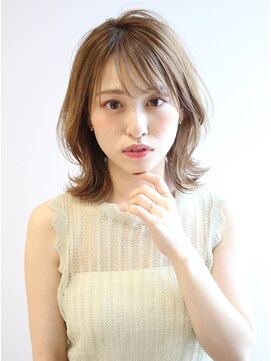 アフロート ルヴア(AFLOAT RUVUA) 『20・30・40代幅広く◎くびれミディの柔らかシフォンベージュ』