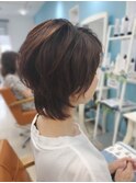 ショートウルフ/20代/30代/40代/50代/倉敷駅/白楽町
