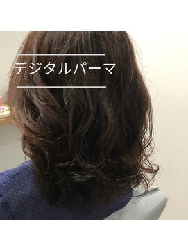 マイン ヘアー クリニック(main hair Clinic) コテ巻き風デジタルパーマ