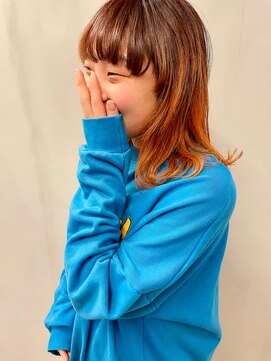 スワッグ(Swag) マッシュ　オレンジグラデーション◎