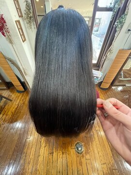 美容室 メザミー MESAMIES 髪質改善トリートメント×愛されうる艶セミロング