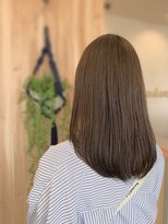 アドラーブル 女池店(adorable)&nbsp;大人かわいいレイヤースタイル☆透明感シアーアッシュブラウン