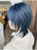 ウルフ×ネイビーブルー♪