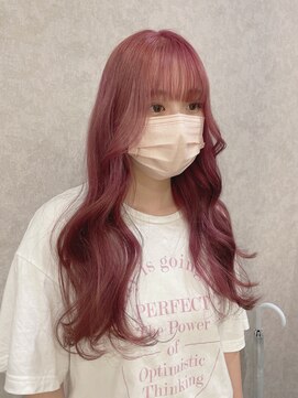 レガシーヘアーデザイン(Legacy hair design) 「韓国風ピンクカラー」