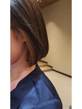 フルショウ 梅田(FURUSHO) ボブ/ワンレン/黒髪/ハイライト/イヤリングカラー