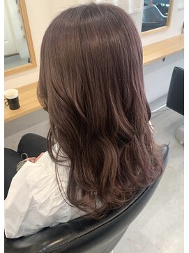 オーストヘアーリズ(Aust hair Liz) ダブルカラー＊pink beige