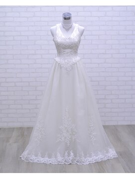 プレスト ベル 三宮 駅前店(Presto belle) 【プレストベル】ウェディングドレスレンタル WD-A013