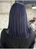 □カール#セミディ#シアーカラー#姫カット