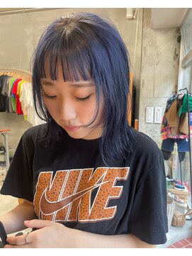 ウェウェ(wewe) ネイビーカラー/ケアブリーチ/フェイスレイヤー