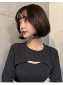 ゆるまきタッセルカット/タッセルカット/タンバルモリ/韓国ボブ