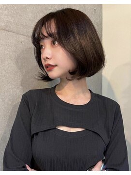 ナループロア ルームー(Nalu pu loa ROOMOO) ゆるまきタッセルカット/タッセルカット/タンバルモリ/韓国ボブ