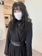 姫カット/デザインパーマ