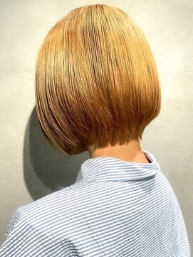 オジョマノ(OjOmano) ケアブリーチダブルカラーインナーカラーハイライト20代30代前髪