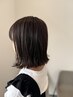 【平日限定】カット+透明感カラー+髪質改善トリートメント￥23650→18920