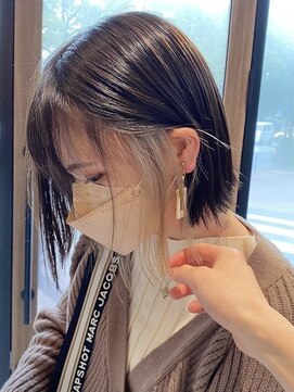 リノショアーズ 元町店(RINOSHORES) 20代30代大人可愛いインナカラーくすみカラー