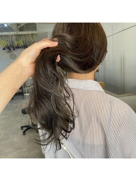 ミント(mint) 【 ブリーチなし◎緑味をしっかり出したカーキグレージュ！！】