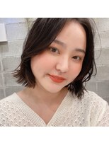 ヨペ(yeope)&nbsp;【韓国タンバルモリ】外ハネボブパーマ