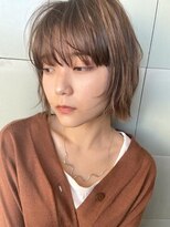 インク バイ アルテフィーチェ 甲子園口(ink by artefice)&nbsp;レイヤーボブ/ショコラベージュ＠20代/30代