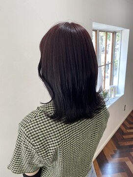 ヘアーアンドメイクアップモパ 暖色系カラー