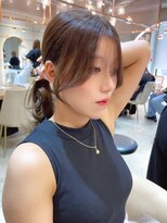 ロンド エスポワール 錦糸町(Lond espoir)&nbsp;ウェーブミディアムメルティカラー×レイヤーカット韓国[錦糸町]