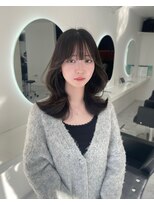 サジャ バイ エレン(SAJA by Ellen)&nbsp;ミディアムレイヤー[韓国ミディ/くびれ巻き/韓国ヘア]