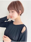 ショートボブ髪型20代30代40代50代前髪あり前髪無し面長丸顔