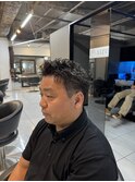 ザクザクショート　スパイキーショート　短髪パーマ　海老名