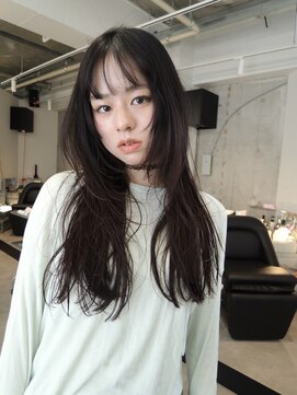 シティ(sity.) 天神 ブリーチなしダブルカラー レイヤーカット 暖色カラー