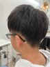 【2-3回目】こだわり◇メンズカット+グローバルミルボンシャンプー　3％OFF