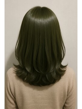 セブンルックス(7LOOKS) 《髪質改善》オリーブカラー