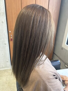 トロワ グレイカラー&髪質改善トリートメント&ウルトラファインバブル