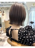 韓国/前髪/縮毛矯正/レイヤー/ショートボブ/ボブ