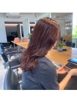 ヴェレタ(veLeta)&nbsp;【veLeta金町hayashi】ブリーチなしでピンクブラウン♪