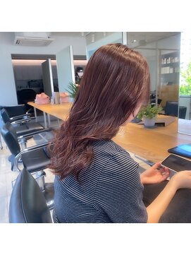 ヴェレタ(veLeta) 【veLeta金町hayashi】ブリーチなしでピンクブラウン♪