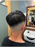MEN’S HAIR/ブルーブラック/フェザーパーマ/ 柏