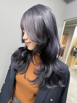 パドバイレイム(pado by LAME) パープルネイビー