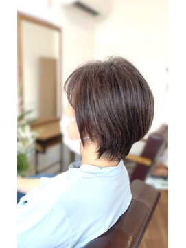 プラント(plant) ショートボブ　和漢彩染カラー