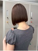 切りっぱなしボブ