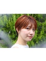 リューデパルティル(lieu de PARTIL)&nbsp;シャープで女性らしいショート