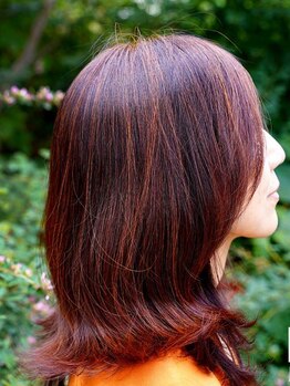 アトラクシィ ギンザ(Atraxi GINZA)の写真/髪や頭皮のダメージが気になる方におススメ☆ダメージを最小限に抑えたカラーで理想の仕上がりに♪