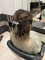 ウェル アアルト 本厚木ミロード店 【aalto本厚木ミロード/佐原明日香】結婚式お呼ばれヘアセット