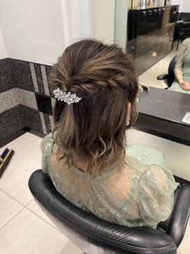 ウェル アアルト 本厚木ミロード店 【aalto本厚木ミロード/佐原明日香】結婚式お呼ばれヘアセット