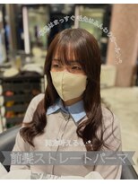 アピッシュ ギンザ(apish ginza) アイロンいらなくなる!前髪ストレートパーマ