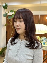 エトイ(etoi) layer cut + cherry red