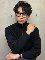 ブルーメ(Blume...)&nbsp;波巻きパーマ風メンズスタイル