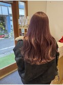 ロング×カシスピンク