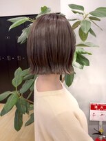 ジアン バイ ミルボン NU茶屋町+(GIEN by milbon)&nbsp;切りっぱなしボブ／丸くならないボブ／外はねボブ