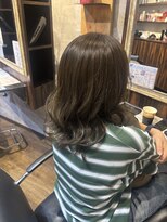 ヘアリゾート エーアイ 亀戸店(hair resort Ai) 赤み消しオリーブカラー【#亀戸#アディクシーカラー】