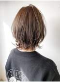 小顔ボブウルフ　ウルフカット　ショートウルフ　ウルフ